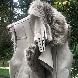 Steve Madden Fur vest